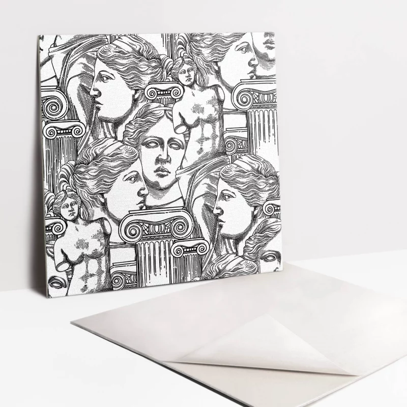 Kafelki samoprzylepne Tulup 30×30 cm Starożytny motyw 9 szt.