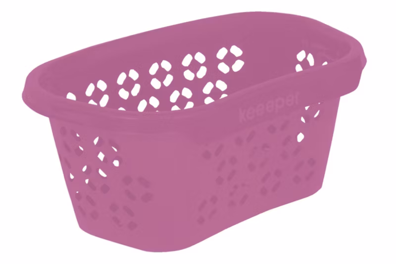 Kosz na pranie Keeeper Anton ergonomiczny jagodowy 30,5 l 1 szt.