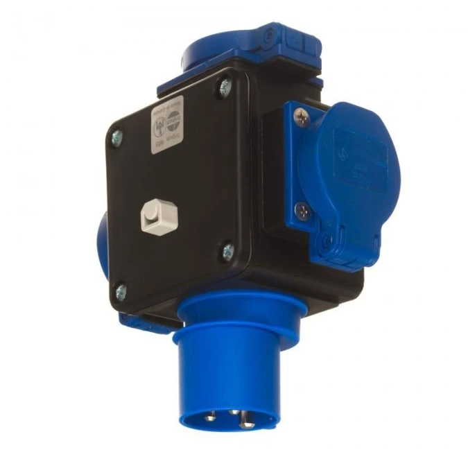 Rozdzielacz prądu 3P/230V ‑ 3x 2P+Z/230V IP44 20P3166
