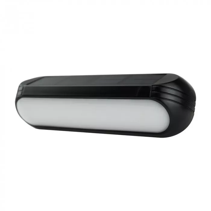 Kinkiet solarny z czujnikiem Ecolight Kinkiet Solarny czarno-biały LED 60lm IP65 wym: 4,9 x 16,7 x 3,3 cm – 1 szt.