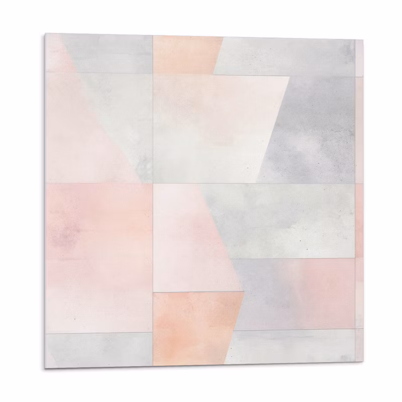 Kafelki samoprzylepne Wallfluent 30×30 cm Wzory geometryczne w pastelach 9 szt.