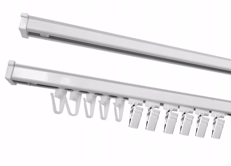 Karnisz szyna sufitowa aluminiowa pojedyncza biała PS PANCZO 510cm 1 szt.
