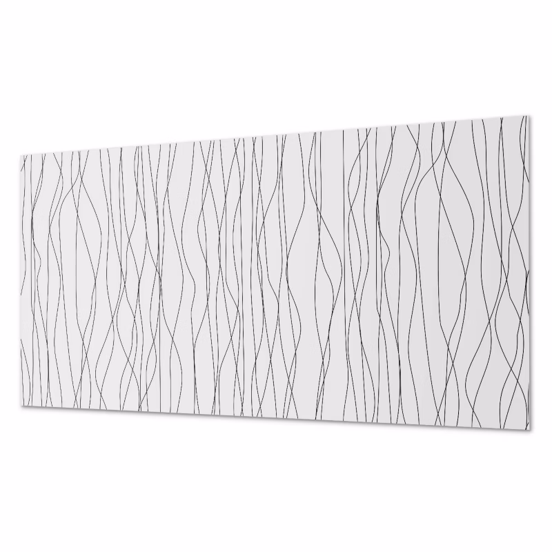 Komplet Kafelków Samoprzylepnych ArtPrintCave 40×20 cm Faliste linie na tle 10 szt.