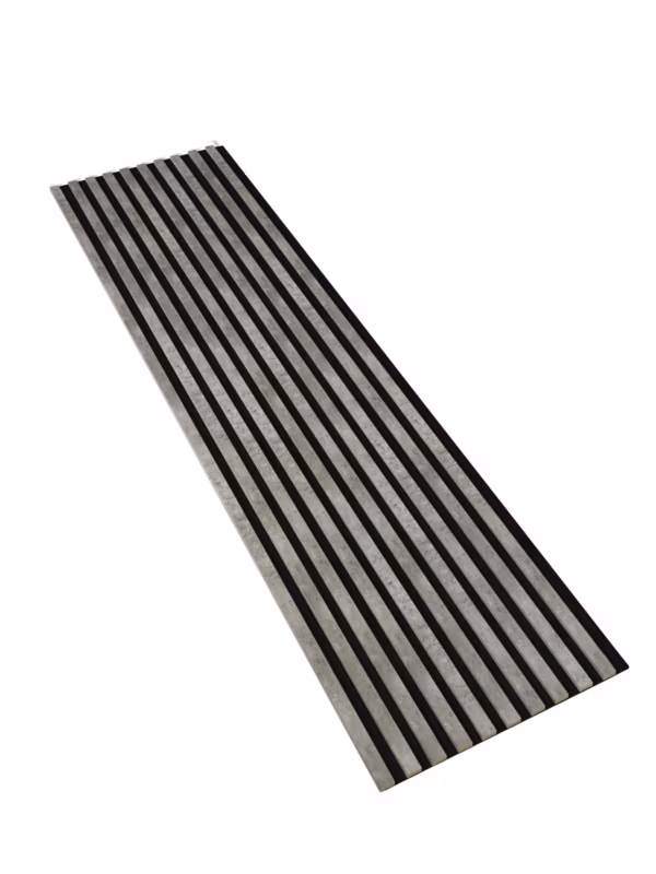 Lamele Ścienne na Płycie Czarnej SunWood 275x58cm Panel Dekoracyjny Loft Beton 1 szt.