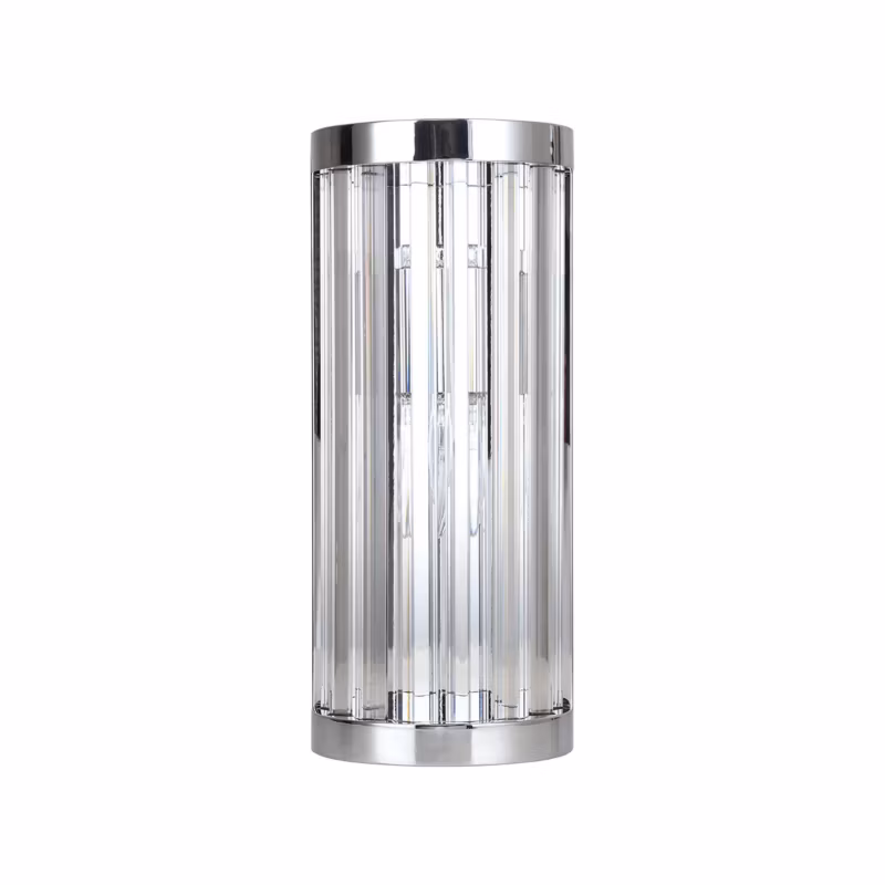 Kinkiet Light Prestige VETRO glamour chromowany 1xE14x10W wym:30x13x10cm IP20 -1 szt.