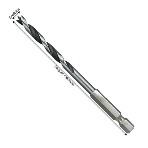 Wiertło do drewna 10 mm, 6K 1/4″ D-15914 Makita