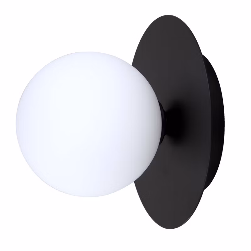 Kinkiet ścienny Light Prestige Roma czarno-biały 1 x G9 x 5W IP20 wym: 18 x 18 x 15,5 cm – 1 szt.