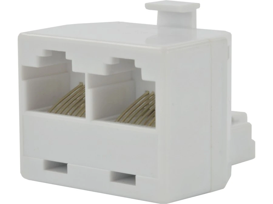 Rozdzielacz telefoniczny RJ45 8P8C 1 wtyk / 2 gniazda kat.3