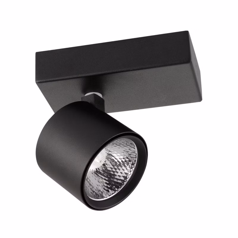 Kinkiet ścienny Italux Boniva czarny styl nowoczesny LED 5W 3000K 300lm IP20 wym: 6,5 x 11,5 cm – 1 szt.