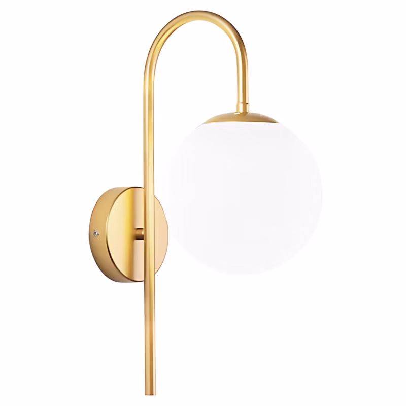 Kinkiet Toolight G091-1W Złoty Biały 1Szt