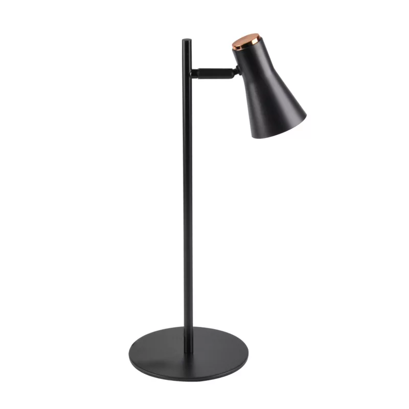 Lampa biurkowa Polux Berg czarna LED 4.2W 3000K 440lm IP20 wym: 44.6 x 20 x 15 cm tworzywo sztuczne – 1 szt.