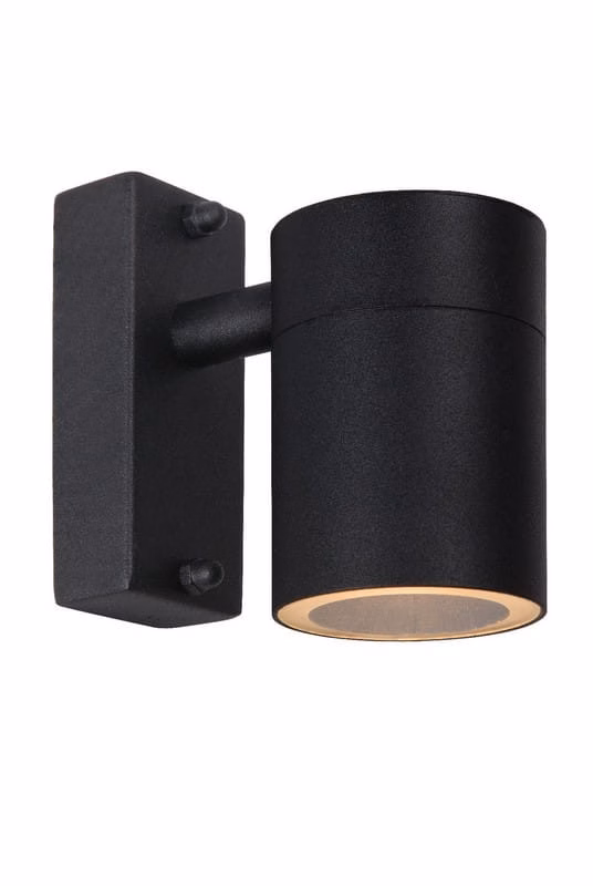 Kinkiet ścienny zewnętrzny Lucide Arne-Led czarny 1 x GU10 x 5W IP44 wym: 11,7 x 6,3 x 12 cm – 1 szt.