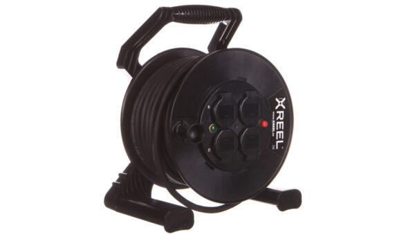 Przedłużacz bębnowy XREEL 30mb H05RR-F 3×2,5 IP44 4xGS 230V 92501H48263