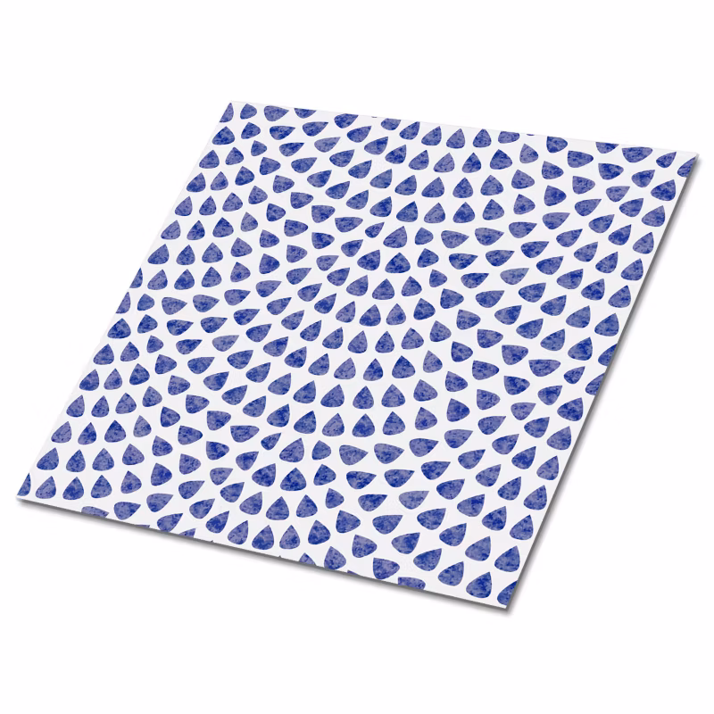 Kafelki samoprzylepne Tulup 30×30 cm Krople wody 9 szt.