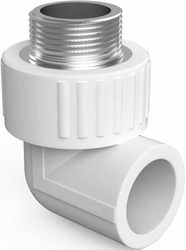 Kolano zgrzewane Mexen PP-R 90 stopni 50mm x 6/4″ GZ 1 szt.