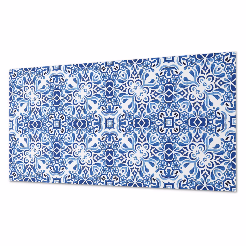 Komplet Kafelków Samoprzylepnych ArtPrintCave 60×30 cm Klasyczny wzór florystyczny 6 szt.