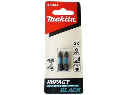 Bity udarowe PZ2 25mm x2 1/4″ Makita B-63644