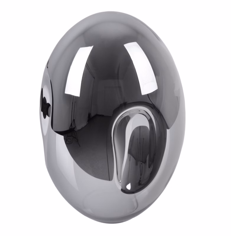 Klosz do lampy wiszącej Light Home LH Vigo E27 szary szklany 12,5x19cm 1szt.