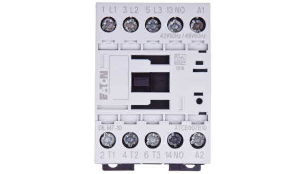 Stycznik mocy 7A 3P 42V AC 1Z 0R DILM7-10(42V50HZ,48V60HZ) 276546
