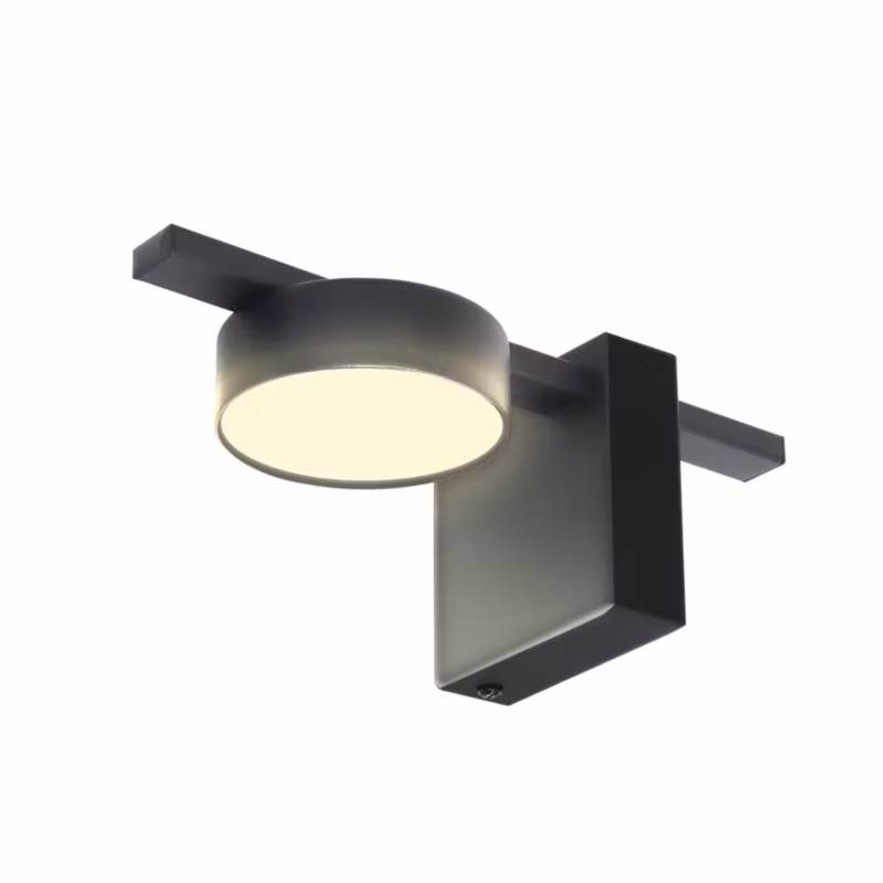 Kinkiet ścienny Polux Joy czarny 1 x GX53 x IP20 wym: 9 x 8,5 x 8,5 cm – 1 szt.