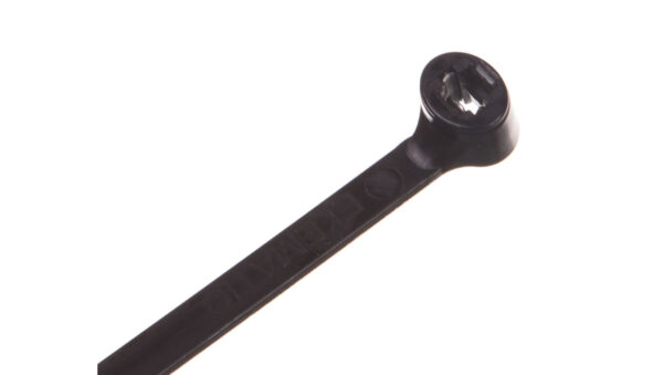 Opaska kablowa 360×4,5 czarna UV 2-LOCK zęby stalowe BMTN3749 /100szt./