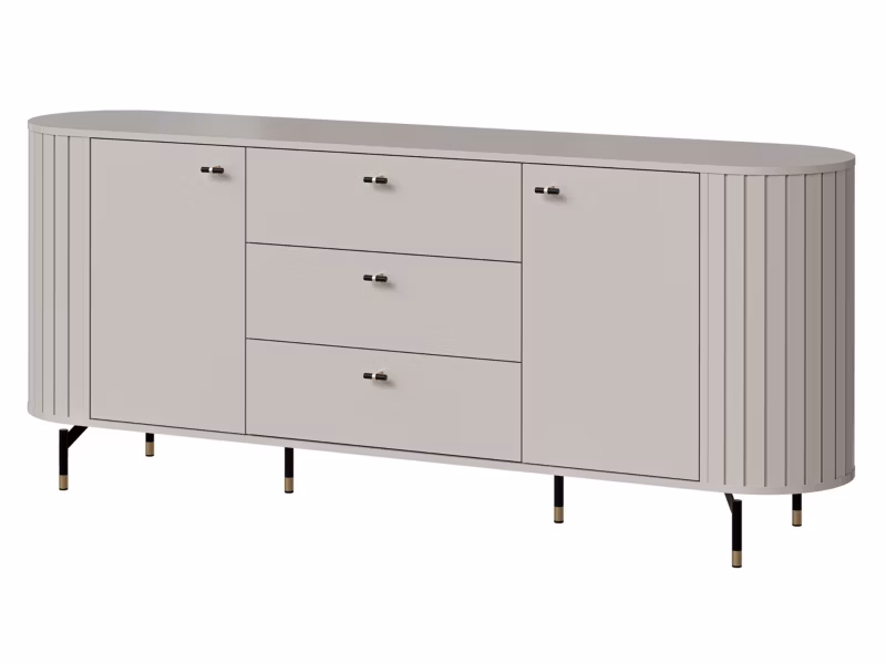 Komoda MIRJAN 24 Zante 190 2D3S 04 kaszmir 1 szt.