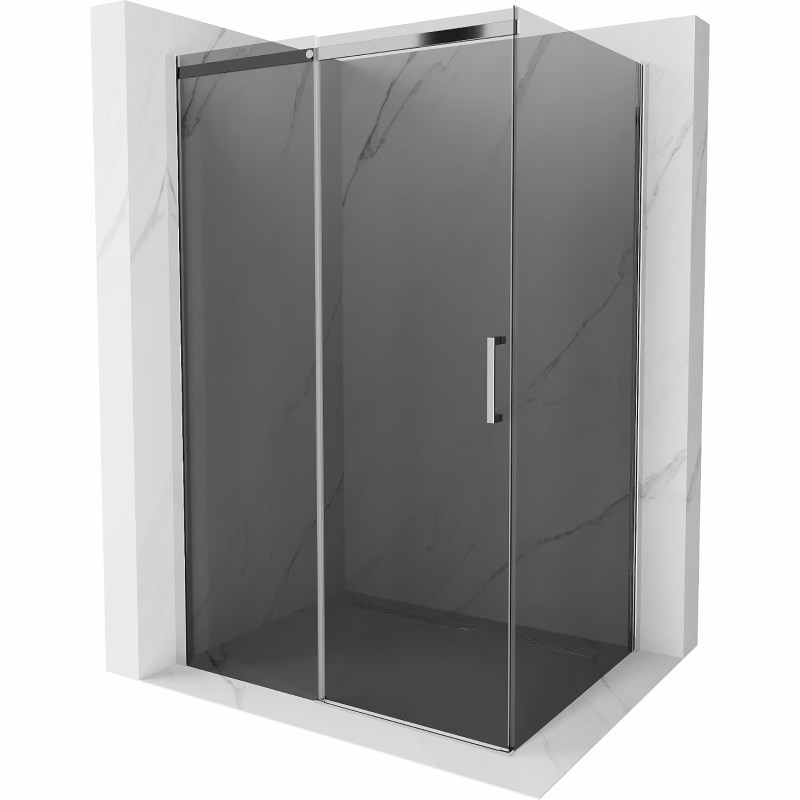 Kabina prysznicowa rozsuwana Mexen Omega grafit 825-100-090-01-40 1 szt.