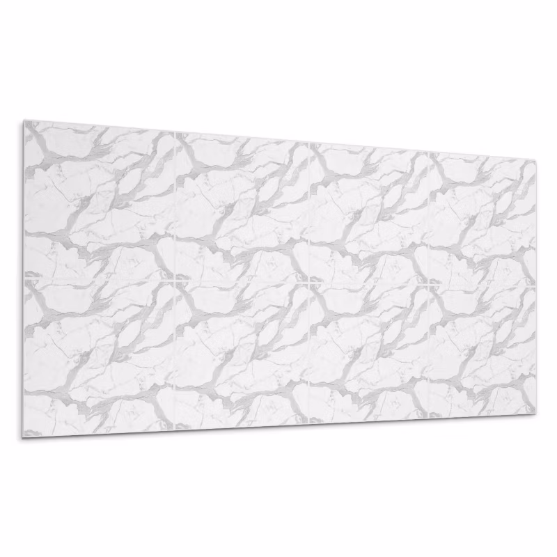 Kafelki samoprzylepne Wallfluent 40×20 cm Stylowy wzór marmuru z subtelnymi żyłkami 10 szt.