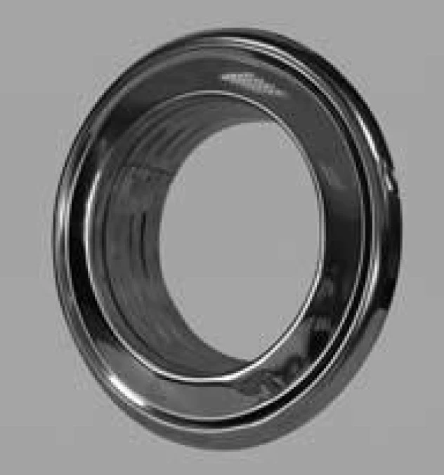 Rozeta wybłyszczana fi 100mm ROZ100CHR