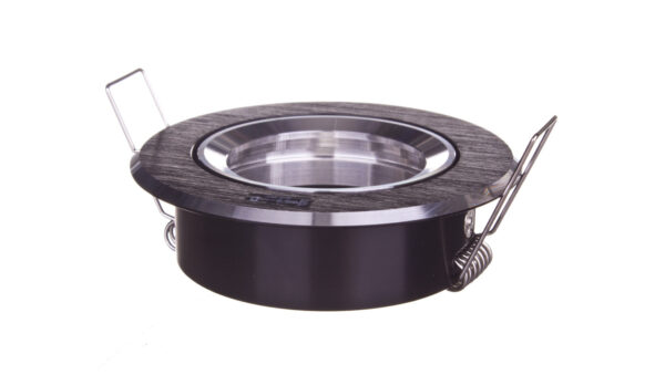 Oprawa punktowa 1x50W GX5,3 IIIkl. 12V IP20 GWEN CT-DTO50-B czarne aluminium 18531