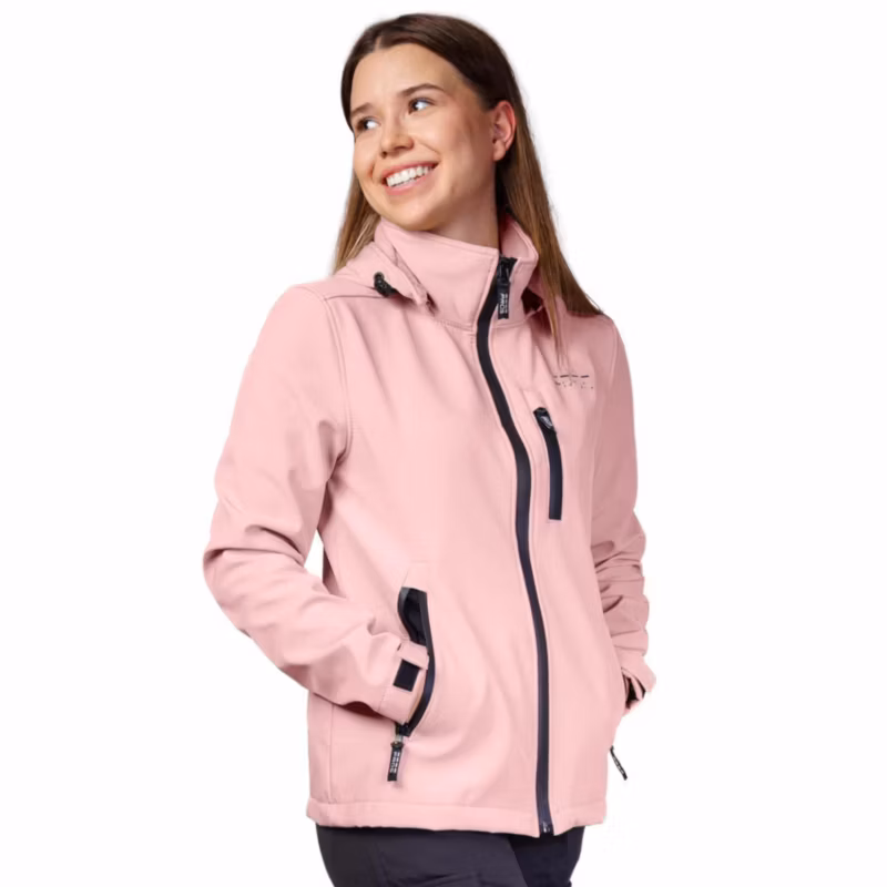 Kurtka softshell PROS SPORT damska, model 701 Różowy L 1 szt.