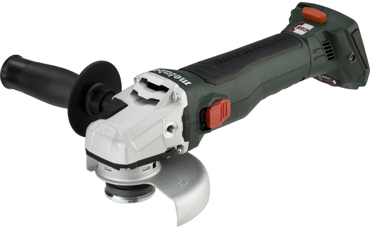 Szlifierka kątowa Metabo W 18 LT BL 11-125 – akumulatorowa. 125mm, M14 + walizka metaBOX 165 L