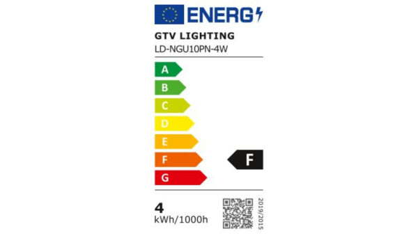 Żarówka LED GU10 4W 300lm 4000K AC180-250V 120st. LD-NGU10PN-4W