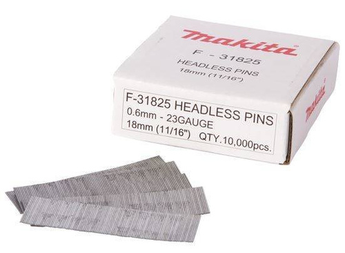 Sztyfty 18 mm do AF201Z, F-31825 Makita