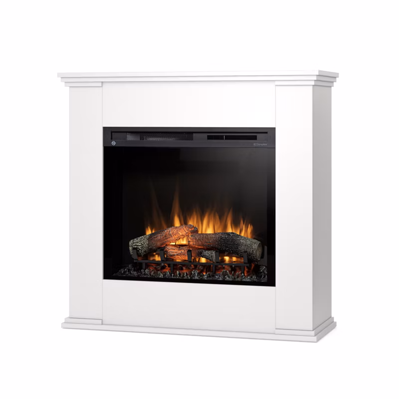 Kominek elektryczny Warmtec Kelia 28″ XHD 1400W funkcja grzania biały 1 szt.