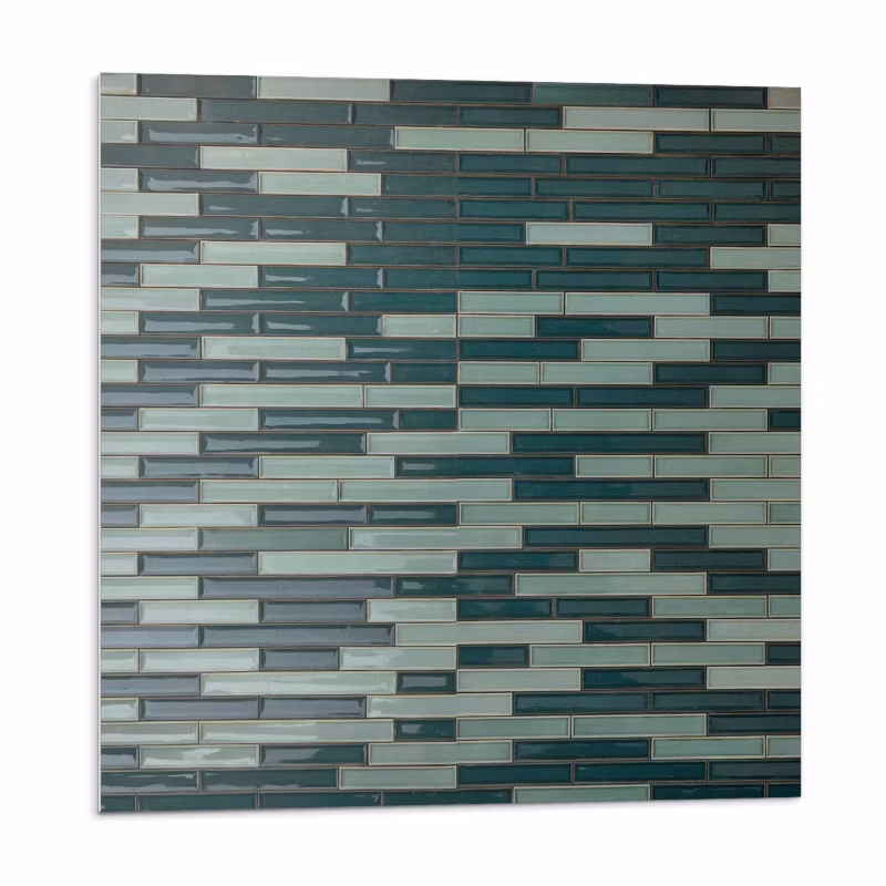 Kafelki samoprzylepne Wallfluent 30×30 cm Wzór prostokątnych płytek 9 szt.
