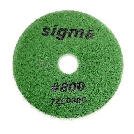 Dysk diamentowy Sigma 72E0800 z rzepem – gradacja P800