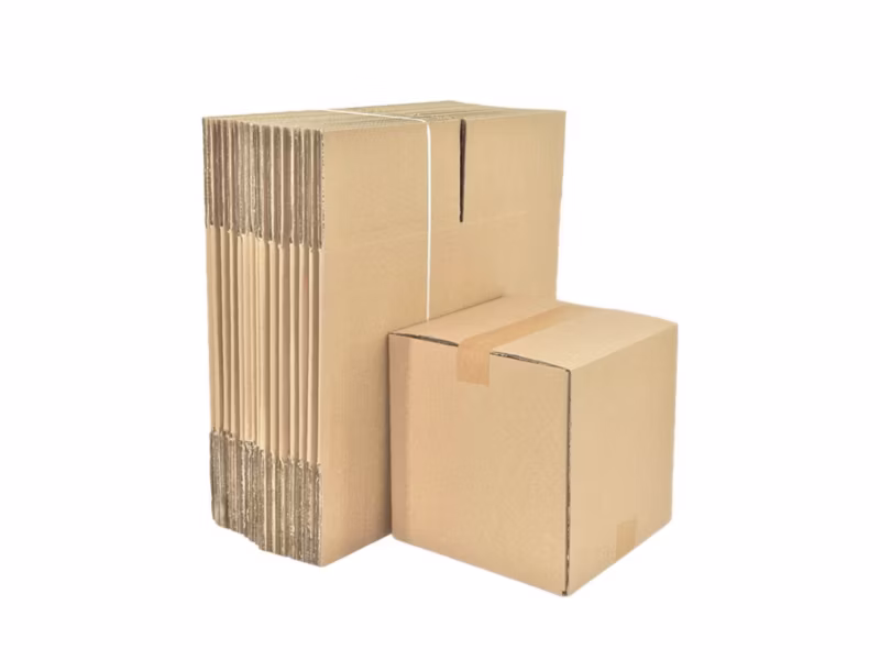Kartony klapowe Neopak 150x150x150mm Brązowe, 50szt
