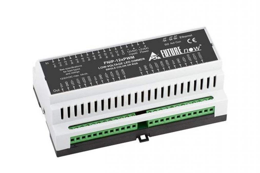 Ściemniacz LED, 12 kanałów, FNIP‑12xPWM