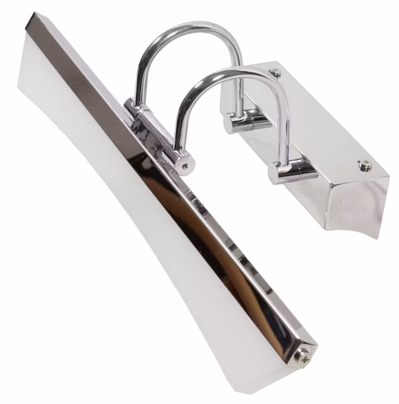 Kinkiet ścienny Candellux Glory chromowany biały LED 7W IP20 wym: 11 x 44 x 15 cm – 1 szt.