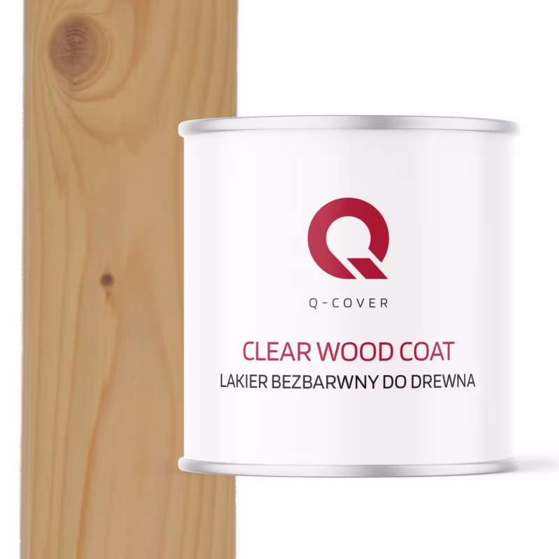 Lakier Bezbarwny do Drewna Q-Cover Półmat 2.5L