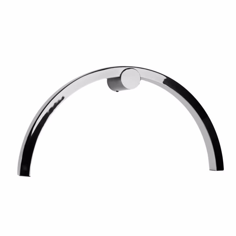 Kinkiet ścienny Maxlight Trio Arc czarny chrom LED 16W 3000K 1280lm IP44 wym: 30 x 60 x 11 cm – 1 szt.