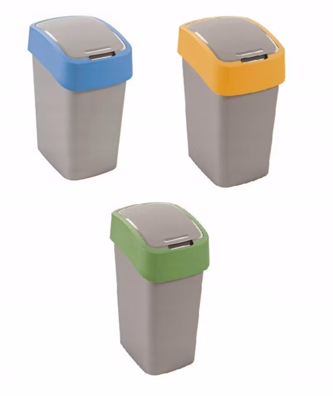 Kosze na śmieci Curver Flip 25L, 3 szt.