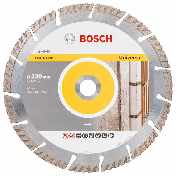 Tarcza diamentowa Standard for Universal 230×22,23mm Bosch 2608615065