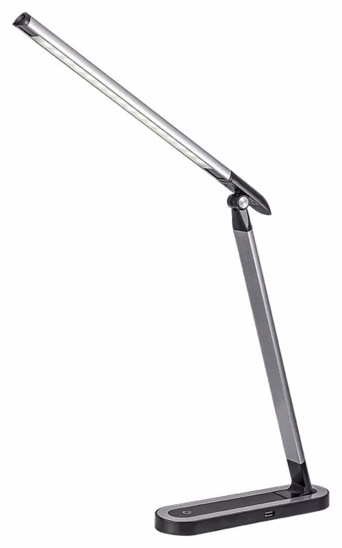 Lampa biurkowa Rabalux Misha biało-czarna LED 7W 4000K 400lm IP20 wym: 40 x 6.5 x 6.5 cm metal – 1 szt.