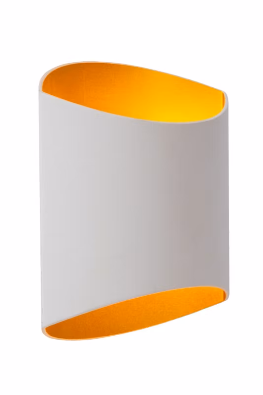 Kinkiet ścienny Lucide Diletta biało-złoty-odcienie złota 1 x G9 x 40W IP20 wym: 18 x 16 x 8 cm – 1 szt.