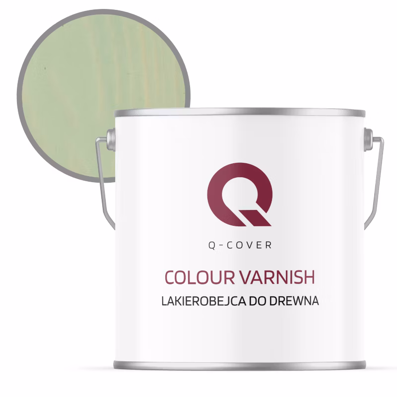 Lakierobejca do Drewna 3w1 Q-Cover Oliwkowy H2055 Satyna 5L