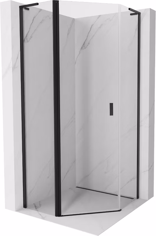 Kabina prysznicowa Mexen Mist L czarna 90×90 cm – 8A8L-090-090-70-00 1 szt.