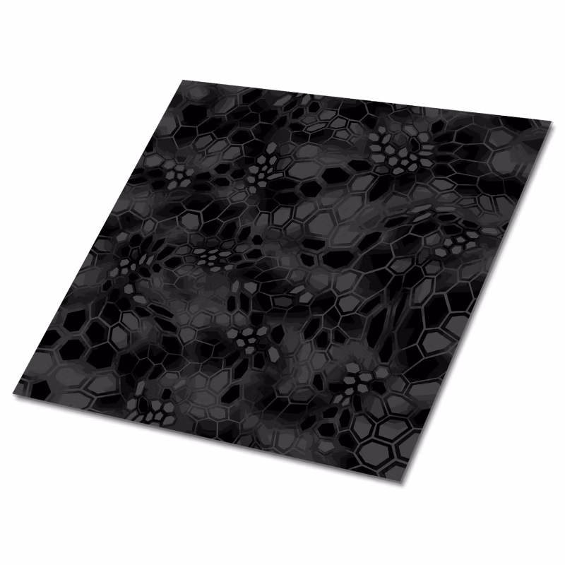 Kafelki samoprzylepne Tulup 30×30 cm Kamuflaż wojskowy. 9 szt.