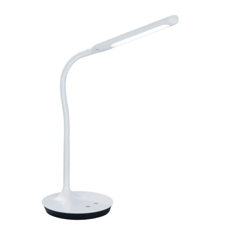 Lampa biurkowa Trio Polo biała LED 5W 3000K-5000K 550lm IP20 wym: 41 x 16.4 x 16.4 cm tworzywo sztuczne – 1 szt.